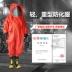 Quần áo bảo hộ chống cháy hóa chất nặng Meikang kèm theo hoàn toàn ánh sáng thứ cấp thiết bị bảo vệ chữa cháy một mảnh bảo vệ axit và kiềm quần áo phòng dịch 