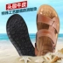 Của nam giới dép da nam mùa hè thường giày bãi biển 2017 mới của Hàn Quốc phiên bản của xu hướng của dép da nam