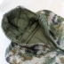 3524 túi cotton đơn chính hãng cắm trại ngoài trời dây kéo ngụy trang túi ngủ ấm áp kiểu áo ngủ túi bông - Túi ngủ