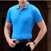Mùa hè trung niên nam ngắn tay T-Shirt trung niên quần áo daddy pocket new t-shirt kích thước lớn áo sơ mi POLO áo sơ mi áo polo có cổ Polo