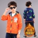 Áo khoác bé trai, bé trai lớn, mặc hai mặt, áo khoác cotton trẻ em 2020 - Áo khoác
