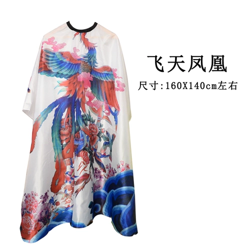 Накидка для стрижки волос, ретро фартук для стрижки Андеркат