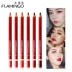 Authentic Flamingo Lip liner Magic Color Plastic Lipstick Matte Wood Eyeliner Long Lasting Waterproof - Bút chì môi / môi lót son bút chì Bút chì môi / môi lót