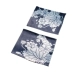 Gốc Trung Quốc in bông vải lanh nghệ thuật đế lót ly placemat pad cách nhiệt bảng mat bàn cà phê mat bát mat sen xanh khăn trải bàn 3d Khăn trải bàn