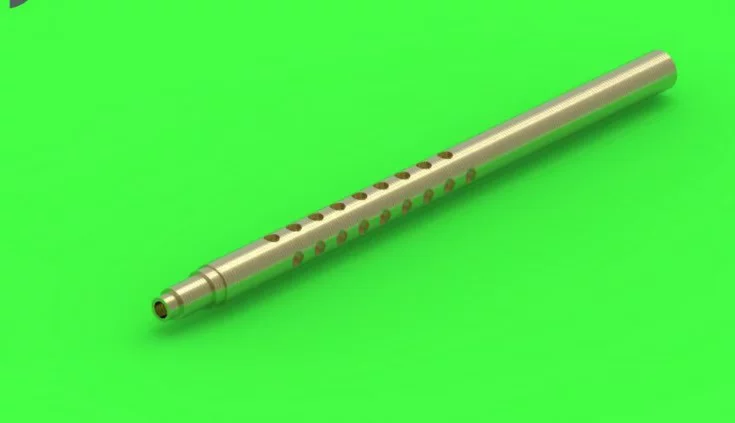 Mosaic Master 1/48 AM48135 P40B/C machine gun and metal air -speed pipe American style