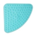 Phòng tắm hình quạt chống trượt mat tam giác pad khách sạn phòng tắm cong mat chống trượt bồn tắm nhựa