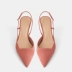 Châu Âu và Hoa Kỳ 2019 xuân hè mới, giày cao gót mũi nhọn nữ đẹp với đôi sandal cổ tích nhỏ màu hồng gợi cảm - Sandal