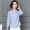 Áo voan nữ tay dài 2018 xuân mới phong cách áo sơ mi nhỏ khí chất đáy áo mùa hè che bụng thon gọn
