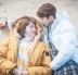 Bộ phim truyền hình Hàn Quốc tạ vàng cổ tích Jinfuzhu Li Kinh Thánh với đoạn cao cổ áo sọc áo len cộng với nhung lỏng đáy áo phụ nữ dày áo dạ nữ đẹp Áo len
