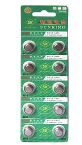 Батарея, часы, электронная игрушка, 13A, 357A, 55v