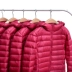 [Đặc biệt hàng ngày] áo khoác mùa đông xuống áo khoác nữ trùm đầu ngắn phần lớn size Phiên bản Hàn Quốc của áo khoác thủy triều siêu nhẹ
