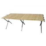 Артефакт бамбука бамбука ночного рынка, чтобы закрыть портативный портативный стол за одну секунду