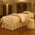 Màu sắc rắn cotton vẻ đẹp trải giường bốn bộ cotton beauty salon massage SPA giường đặc biệt bộ có thể được tùy chỉnh Trang bị tấm