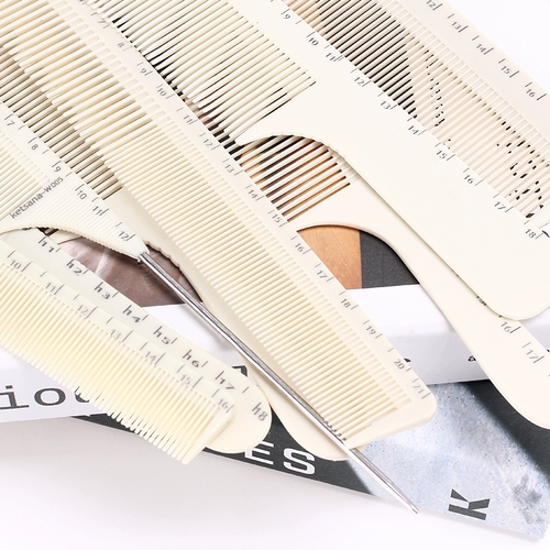 Мужская масштабная расческа с плоской головой и широкие прически для волос с расчесыванием для волос.