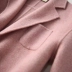 [DY117602AL] 涵 阁 小子 "Phúc âm" áo khoác len nữ hai mặt bằng len ngắn Áo len lót đôi