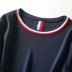 の [A535899] cười Han Tòa án Anh đơn giản giản dị tính khí thanh lịch cao cấp đan áo thun Áo / áo thun