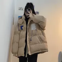 Зимний пуховик с капюшоном, джинсы с начесом, куртка, в корейском стиле