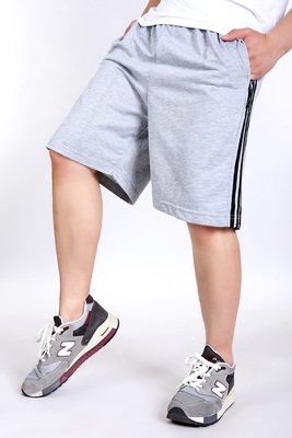 Trung niên và chất béo cộng với XL chất béo quần short nam quần thể thao mỏng lỏng chất béo cotton thêm lớn quần Cực lớn