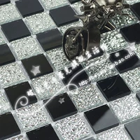 Черное зеркало+серебряный бриллиант