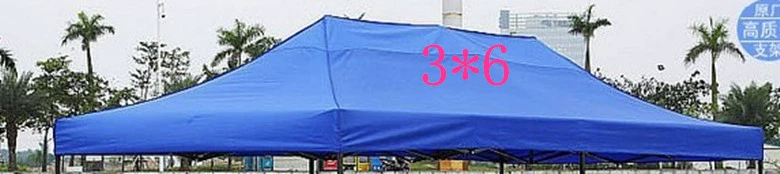 Lều vải 3x3 gói Siêu dày 800D chống thấm nước mưa trên cùng Vải gấp Triển lãm lều lều vải bạt - Lều / mái hiên / phụ kiện lều
