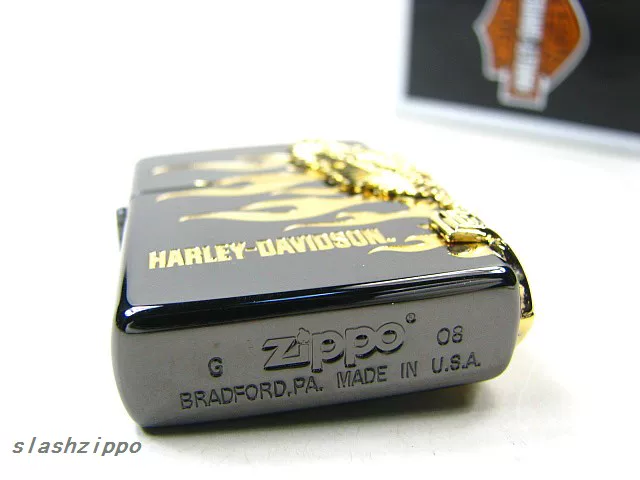 Zippo Harley Collection Series 2008 первая редакция Harley Flame Middle Eagle