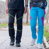 Уличные быстросохнущие летние штаны для влюбленных, дышащие водонепроницаемые эластичные альпинистские гидрогелевые шарики подходит для пеших прогулок, большой размер, быстрое высыхание