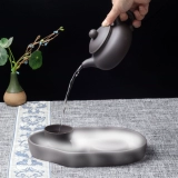 Художественная концепция отеля, суп кунг -фу пурпурный песчаный чайник отель отель Tableware кунг -фу, суп, здоровье, паровочное паровая, сломанная кастрюль