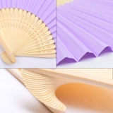 DIY Blank Paper Fan Kids Ручная рука -разбитый детский сад