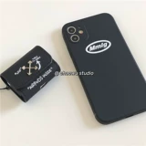 Apple, совместимый матовый чехол для телефона, iphone, 11promax