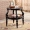 Phong cách châu Âu và Mỹ Phong cách nội thất gỗ rắn Trung Quốc sofa góc Địa Trung Hải bàn cà phê bàn ​​tròn bàn cà phê bên bàn cà phê - Bàn trà bàn trà ngồi bệt