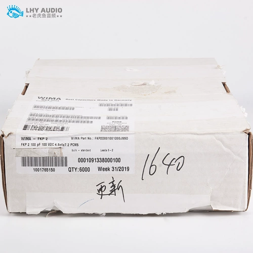 100pf 100v серии FKP2 серии WIMA 101/N1/100P Оригинальные новые новые немецкие медные ноги