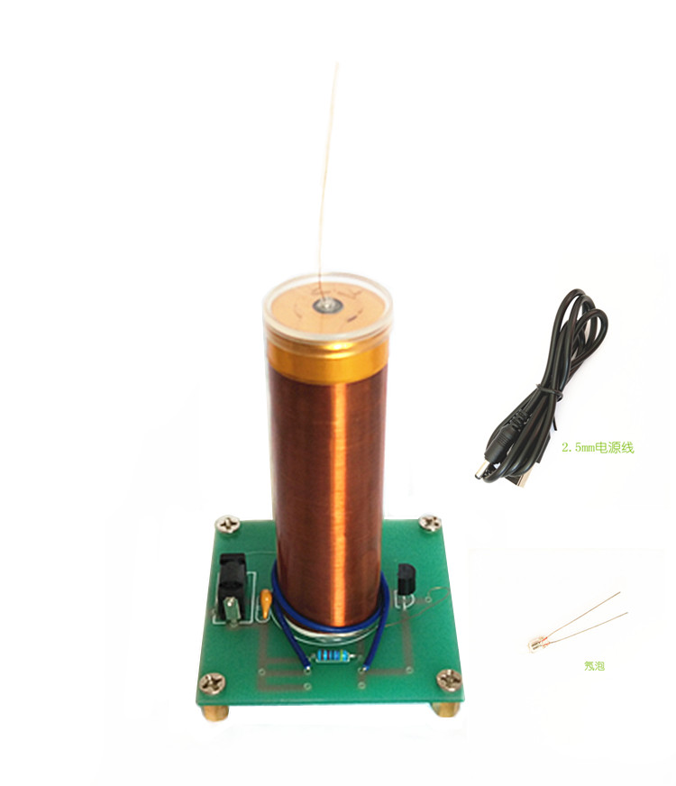 plug in work Details about   1PC Tesla coil finished product 5V low voltage power supply 