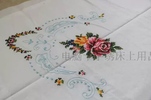 Новый год свадебной компьютер кросс -шитч L1212 листы белые