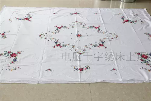 Новогоднее перекрестное стеганое одеяло, вышитое европейское и американское кросс