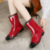 Mùa xuân và mùa thu mưa khởi động nữ ống thời trang Hàn Quốc mưa khởi động cộng với nhung người lớn kích thước lớn bao bọc ngoài làm việc giày không thấm nước không trượt giày cao su Rainshoes