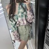 Осенняя мятная юбка, 2020