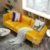 Bắc Âu tối giản căn hộ nhỏ phòng khách sofa da kết hợp của đơn và đôi ba kiểu Nhật sofa thời trang công sở hiện đại - Ghế sô pha