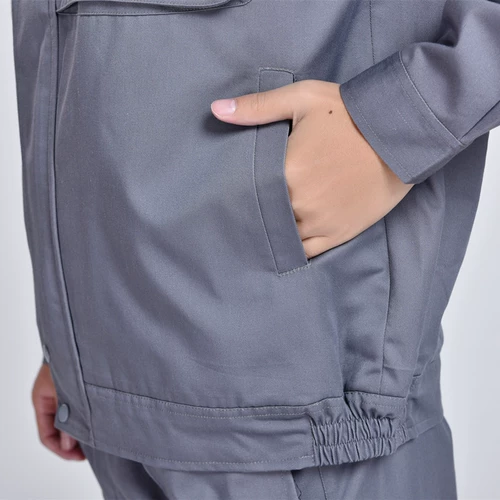 Зимняя рабочая одежда набор хлопка сгущенная плюшевая защита от труда одежда с автоматическим ремонтом одежды с двумя слоями рабочей одежды Заводская одежда