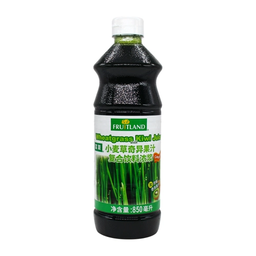 Малайзия импортированная богато концентрированная ячменная трава Странный фруктовый сок вкуса фруктов богатый плюс пшеничная трава сок 850 мл