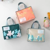 Водонепроницаемый термос, свежая сумка для ланча, маленькая небольшая сумка, в корейском стиле, сумка для еды