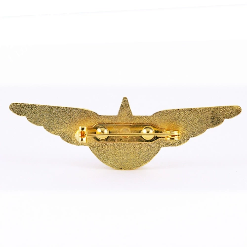 Подлинный CAAC China Civil Aviation Airlines Airlines Pilot Badge Fall Saster Boys Captain Grand главы Wings Memorial