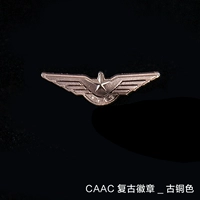 Ретро бронзовый значок