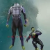 Marvel Avengers 4 Thanos quần áo Hulk Iron Man bodysuit trẻ em hiệu suất cos quần áo phù hợp với nam giới