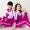 Jinguan cặp đôi người mẫu nam và nữ thời trang dài tay Jiamusi vuông nhảy thể thao phù hợp với trang phục thể thao nhóm kích thước lớn - Thể thao sau
