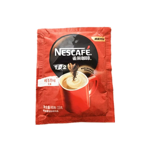 20 Big Broken Skin Nestle Coffee 1+2 Оригинальный низко -сугарный кофе 30 квадратных метров*15 г/сумка 100 кубический метр -Количество