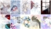 Yuanqi cô gái béo nút pha lê Scrub thẻ dán thẻ anime dán xung quanh 10 bộ - Carton / Hoạt hình liên quan sticker đồ ăn dễ thương Carton / Hoạt hình liên quan