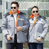 Зимний комбинезон, удерживающая тепло куртка, увеличенная толщина, с печатью вашего логотипа