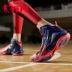 Giày bóng rổ Jordan thanh niên mùa thu chơi giày bóng rổ giày nam sinh viên Gaobang mùa thu và mùa đông mẫu cao để giúp giày thể thao mùa đông - Giày bóng rổ