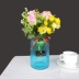 Bình thủy tinh mới đơn giản hoa chai phổ quát mô phỏng bình hoa mô hình máy tính để bàn trang trí nhà trang trí - Vase / Bồn hoa & Kệ