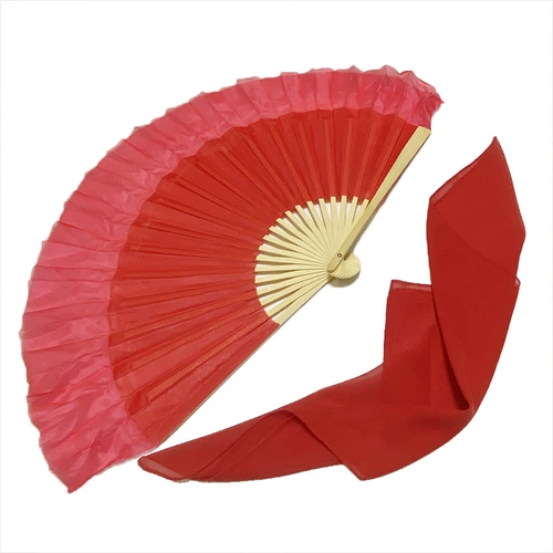 Восемь --уровь Чашан поет фанат фанат шелк шарф шарф шарф шарф китайский танце